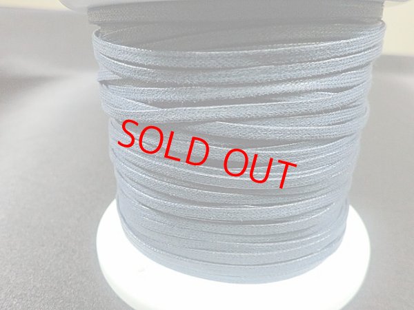 画像2: NYロービキ 平紐 ・3ミリ　(２９)紺　約50Mボビン巻