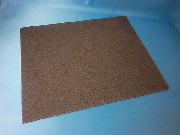 画像2: 合成・新クレープ板・６ミリ　濃アメ色（うす茶）