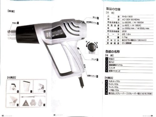 他の写真2: ヒートガン