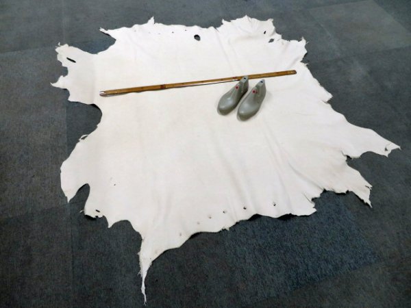 画像3: (原版) 159デシ 豚裏皮 素上げ ベージュ(KP-30)