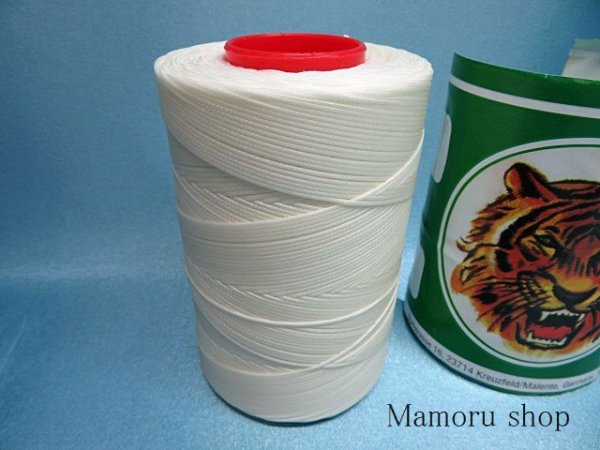 画像4: タイガー糸　1ミリワックス付き　JK1（白）