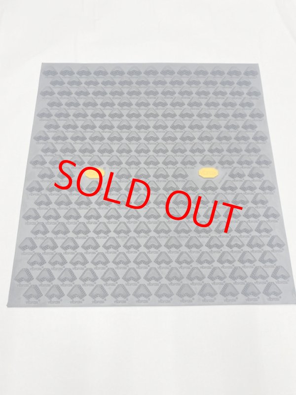 画像1: ビブラムシート　1225Ｃ　黒（Ｖ型模様）